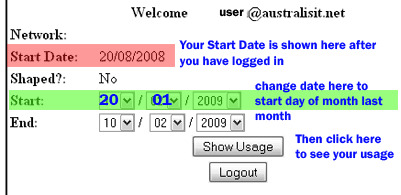 how to find & change your start date